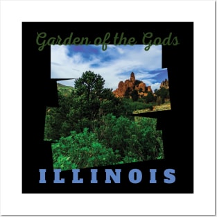 Garden of the gods, Illinois Posters and Art